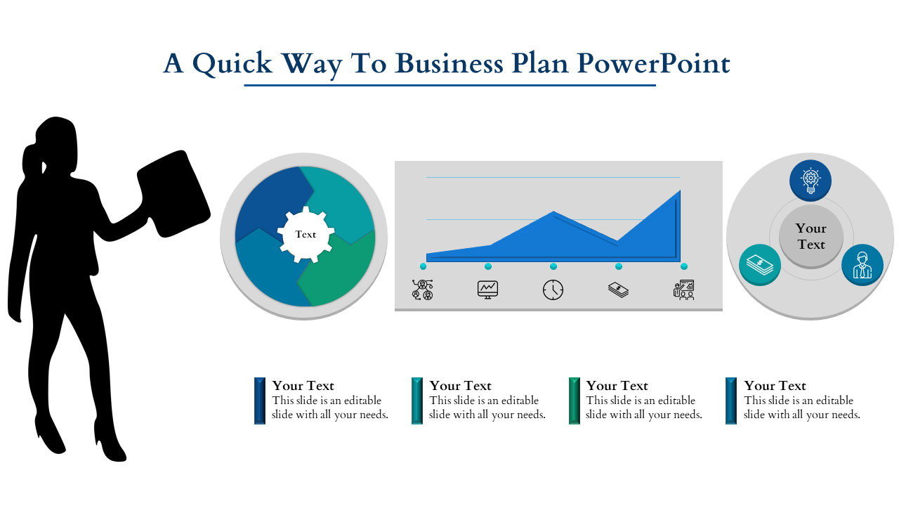 Free - Professional Business Plan PowerPoint With Quick Way